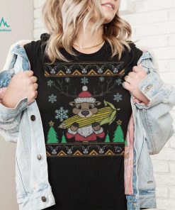 Reindeer Eat Corn ugly christmas Shirt