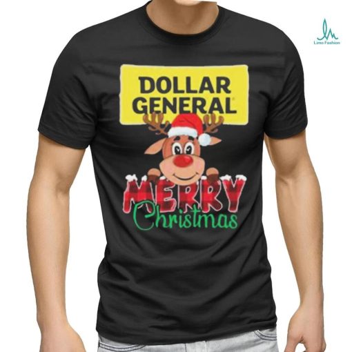 Reindeer Santa Dollar General Merry Christmas 2023 t shirt