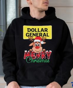 Reindeer Santa Dollar General Merry Christmas 2023 t shirt