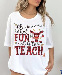 Reindeer Teaching Joy Ugly Xmas Shirt