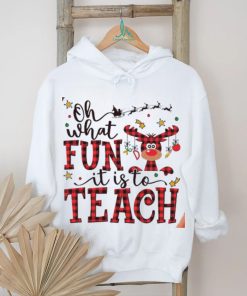 Reindeer Teaching Joy Ugly Xmas Shirt, hoodie, sweater, long sleeve and tank top Reindeer Teaching Joy Ugly Xmas Shirt