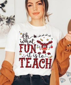 Reindeer Teaching Joy Ugly Xmas Shirt, hoodie, sweater, long sleeve and tank top Reindeer Teaching Joy Ugly Xmas Shirt