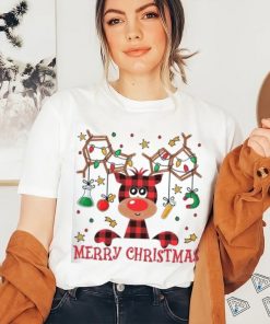 Reindeer and Chemistry Scientist Christmas Gift