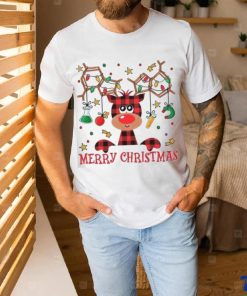 Reindeer and Chemistry Scientist Christmas Gift