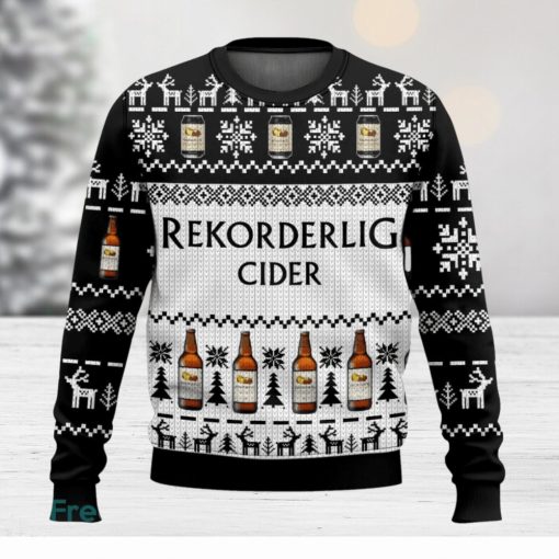 Rekorderlig 3D Sweater Christmas Gift Ugly Christmas Sweater