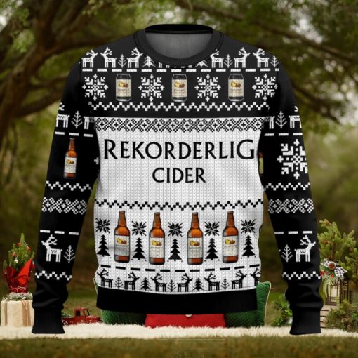 Rekorderlig Ugly Christmas Sweater 2023 Christmas Gift 3D Sweater