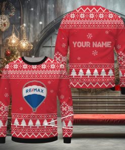 Remax Ugly Christmas Sweater, Xmas Gift Ideas For Fans Custom Name