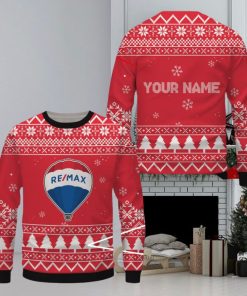 Remax Ugly Christmas Sweater, Xmas Gift Ideas For Fans Custom Name