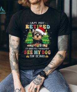 Retired Xmas Yorkshire Terrier Classic T Shirt