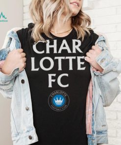 Retro Brand Youth Charlotte FC Wordmark T Shirts