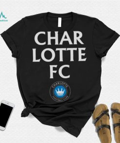 Retro Brand Youth Charlotte FC Wordmark T Shirts