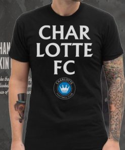 Retro Brand Youth Charlotte FC Wordmark T Shirts