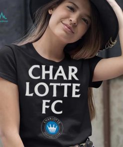 Retro Brand Youth Charlotte FC Wordmark T Shirts