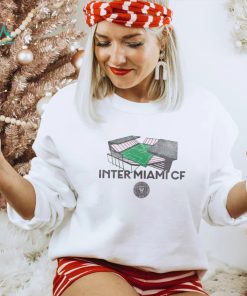 Retro Brand Youth Inter Miami CF Vintage Stadium White T Shirt