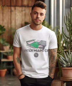 Retro Brand Youth Inter Miami CF Vintage Stadium White T Shirt