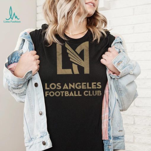 Retro Brand Youth Los Angeles FC Logo Black T Shirt