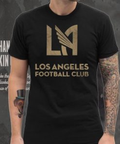 Retro Brand Youth Los Angeles FC Logo Black T Shirt