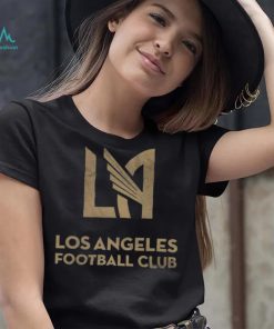 Retro Brand Youth Los Angeles FC Logo Black T Shirt