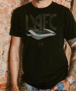 Retro Brand Youth Los Angeles FC Vintage Stadium Black T Shirt