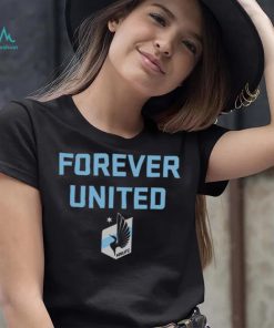 Retro Brand Youth Minnesota United FC Wordmark Black T Shirts