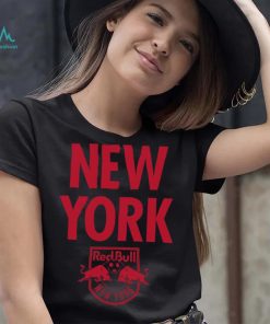 Retro Brand Youth New York Red Bulls Wordmark Black T Shirt