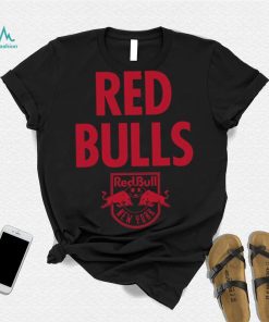 Retro Brand Youth New York Red Bulls Wordmark Black T Shirts