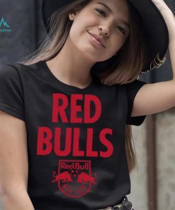 Retro Brand Youth New York Red Bulls Wordmark Black T Shirts