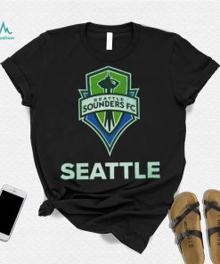 Retro Brand Youth Seattle Sounders Logo Green T Shirt