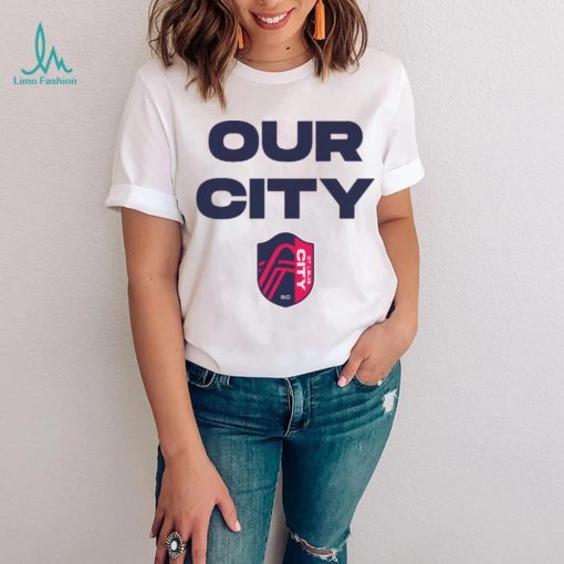 Retro Brand Youth St. Louis City SC Wordmark T Shirt