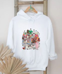 Retro Christmas Movie Cassette Characters shirt