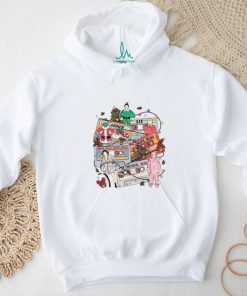Retro Christmas Movie Cassette Characters shirt