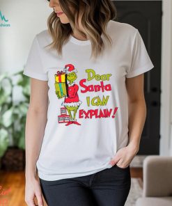 Retro Dear Santa I Can Explain Shirt