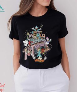 Retro Epcot World Tour Tank Top Mickey And Friends Center 1982 Tanks T Shirt Hoodie