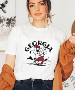 Retro Georgia Bulldogs Golf Shirt