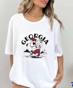 Retro Georgia Bulldogs Golf Shirt
