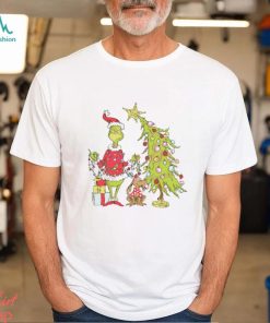 Retro Grinch Christmas Tree Shirt