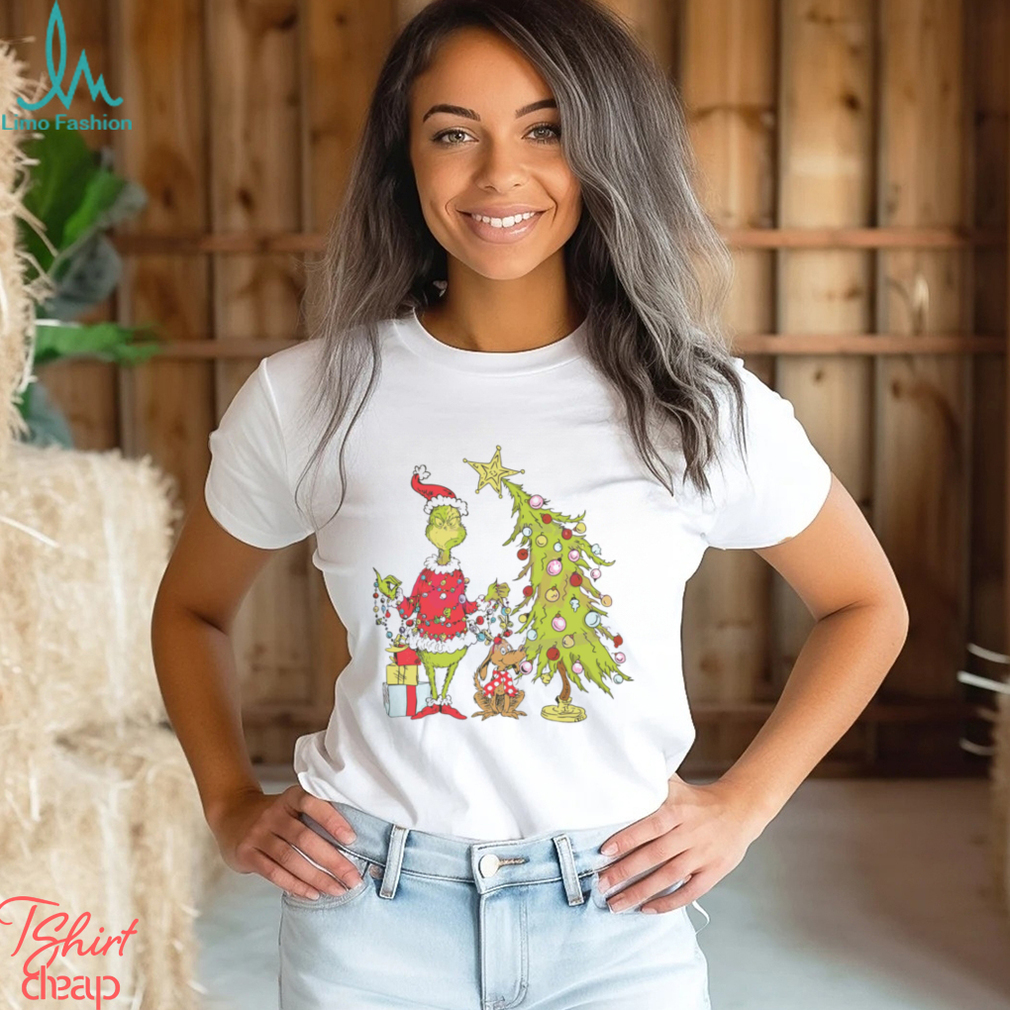 women's grinch christmas t shirts