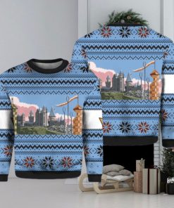 Retro Hogwarts Christmas Sweater