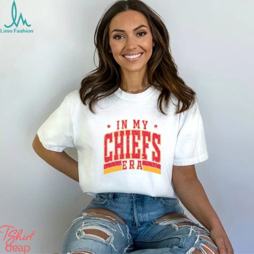 Retro In My Chiefs Era Vitage Travis Kelce T Shirt