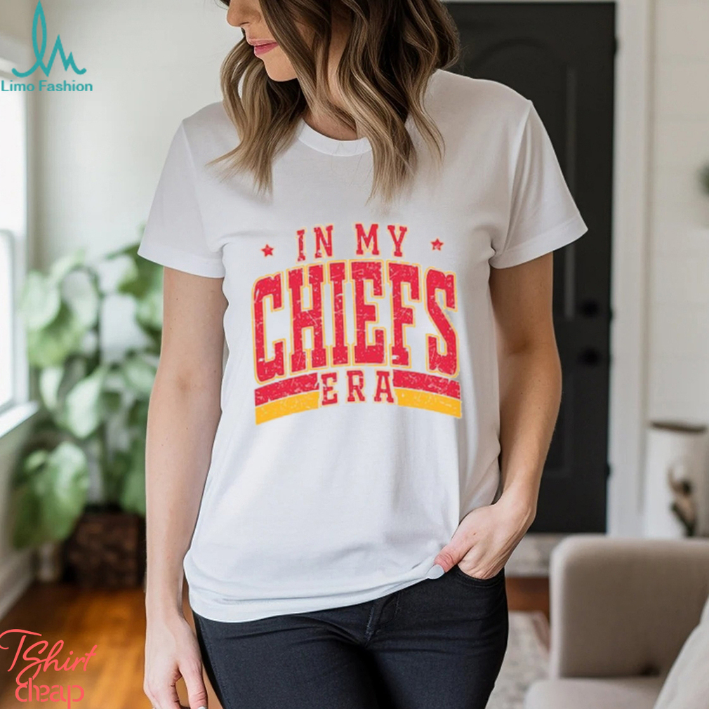 Retro In My Chiefs Era Shirt, Vintage Travis Kelce T-Shirt