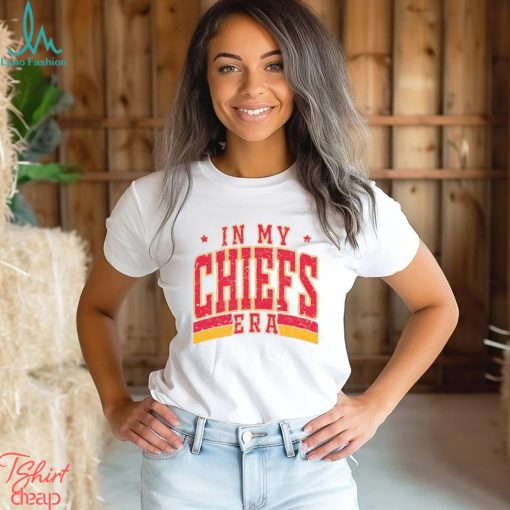 Retro In My Chiefs Era Vitage Travis Kelce T Shirt