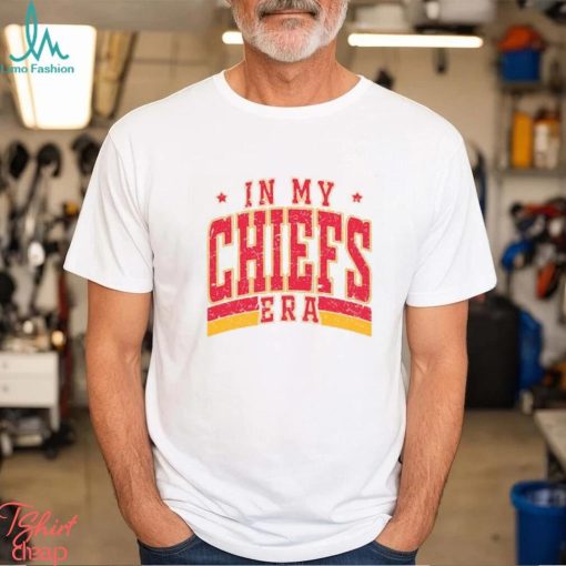 Retro In My Chiefs Era Vitage Travis Kelce T Shirt