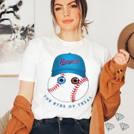 Retro Rangers Baseball Eyes of Texas shirt
