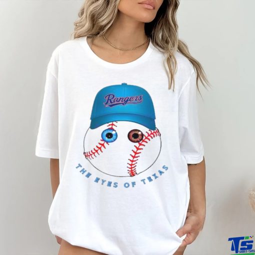 Retro Rangers Baseball Eyes of Texas shirt