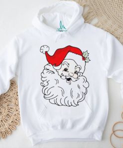 Retro Santa Christmas 3 4 Shirt