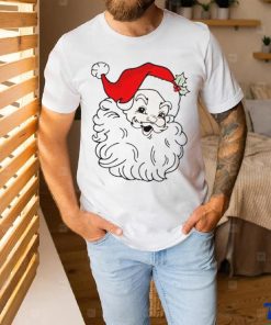 Retro Santa Christmas 3 4 Shirt