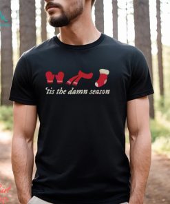 Retro Tis The Damn Season Winter Shirt