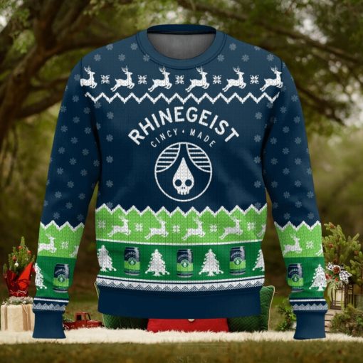 Rhinegeist Truth Ugly Christmas Sweater 2023 Christmas Gift 3D Sweater