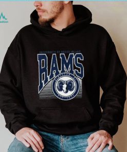 Rhode Island Rams Navy Offset Circle T Shirt