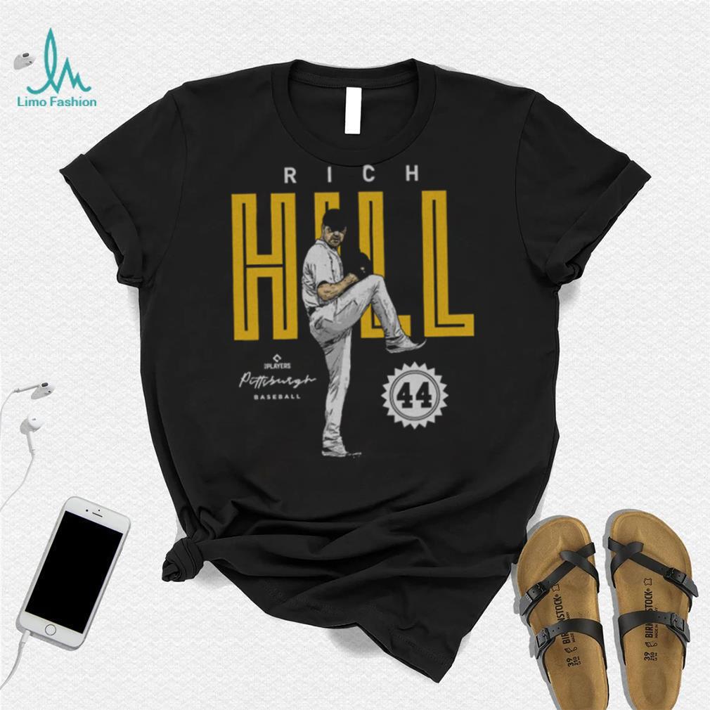 Rich Hill Pittsburgh Card WHT Shirt Rich Hill Pittsburgh Card WHT Shirt